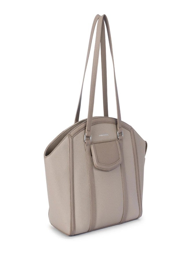 Lino Perros Ella Beige Tote Bag - Image 2